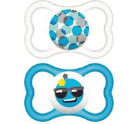 MAM Air 6+ Succhietto Caucciù Maschio 2 Pezzi