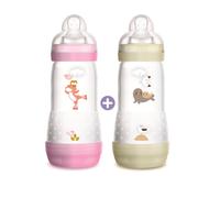 MAM Baby MAM BIBERON EASY START 260 ML 2+ TETTARELLA 2 FEMMINA 2 PEZZI
