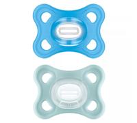 MAM Baby MAM COMFORT SUCCHIETTO 2-6 MESI SILICONE CONFEZIONE DOPPIA MASCHIO