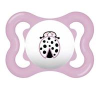 MAM Supreme - Succhietto In Silicone 2-6 m+ rosa - Fantasia Assortite