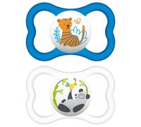 MAM Baby Succhietto MAM Air 6+ mesi silicone, doppio pacco 2 pezzi