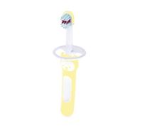 MAM Baby's Brush, Spazzolino denti bambini 6+ mesi, Giallo