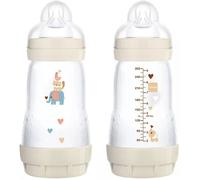 Biberon easy start 260ml bio-circolare conf. singola beige - mam