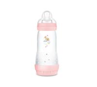 MAM Biberon Anticolica Easy Start 320 ml, Tettarella Misura 3, Rosa