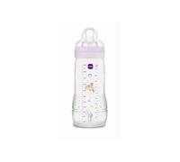 Biberon - MAM BABY - Easy Active - +6 mois - 330 ml - Tétine débit X - Lilas
