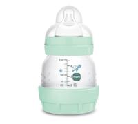 MAM Biberon Easy Start Anticolica, con Tettarella in Silicone SkinSoftTM, 0+ Mesi, 130 ml, Azzurro