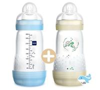 Mam Biberon Easy Start 260Ml Doppia Confezione Maschio