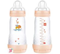 Biberon easy start 320ml bio-circolare conf. singola rosa - mam