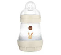MAM - Biberon Easy Start Anti-Colic 0+ Mesi, flusso lento (160 ml), sabbia - Biberon per ridurre le coliche e il disagio del bambino - Biberon adatto per l'allattamento al seno