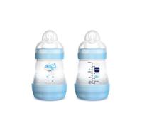 Mam - Biberon Easy Start Anti-Colic 160ml 0m+ 1 PZ, Blu