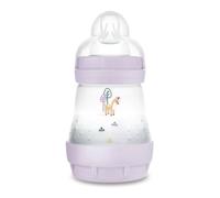 mam - Biberon Easy Start Anti-Colica 0+ mesi flusso lento (160 ml) Lilla - Biberon per ridurre le coliche e il disagio del bambino - Biberon Baby compatibile con l'allattamento al seno