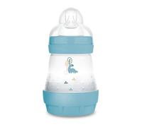 MAM Biberon Easy Start Anti-Colica 0+ mesi flusso lento (160 ml) Oceano - Biberon per ridurre le coliche e il disagio del bambino - Biberon Baby compatibile con l'allattamento al seno