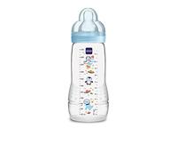 MAM Biberon Easy Active 6 mesi+ Portata X "Spazio" - Blu 330 ml