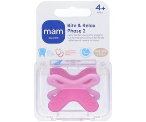 MAM Bite&Relax Fase 2 Mini Dentaruolo Rosa 4m+ 1 pz Altro