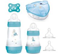 MAM Bottiglia Anti Colic da 160 ml e 260 ml // con tettarella misura 1 e 2 // Boy Bears // Set da 2 pezzi