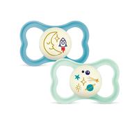 Mam Ciuccio Air Night Silk 2p Box V-6-16m