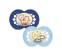 Mam Ciuccio Original Night Silk 2p Box V-6-16 Months