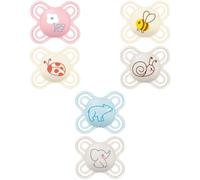 MAM | Ciuccio perfetto per nascita, 0-2 mesi (2 pezzi) colore casuale - Ciucci