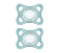 Mam Ciuccio Succhietto in Silicone con Custodia 2-6 mesi Neutro Confezione da 2 Pz