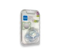 MAM Classico Ciucci 0m + Pelle Morbido Silicone Privi di Bpa 6 Stili Disponibile