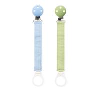 MAM Clip, 0+ mesi, 2 pezzi, blu/verde