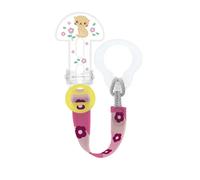 Mam Clip It & Cover Portasucchietto Per Bimba 0 Mesi+ 1 Pezzo Fantasia Assortita