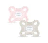 Mam 2 pz succhietti comfort 0-2m silicone, femmina