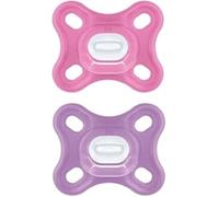Mam 2 pz succhietti comfort 0-2m silicone, femmina