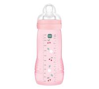 Biberon - MAM BABY - Easy Active - +6 mois - 330 ml - Tétine débit X - Berry