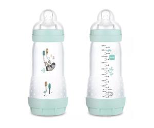 MAM Easy Start Colors of Nature Biberon Anti Colic 320ml Azzurro, 1 Pezzo