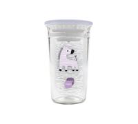 MAM Easy to Drink Cup 360° (290 ml), Tazza bambini 8m+ con valvola 360° a prova di perdita, Rosa