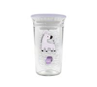 MAM Easy to Drink Cup 360°, Bicchiere Antigoccia Bambini 8+ Mesi, Lilla