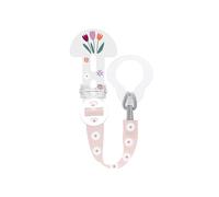 MAM Istruzioni in Lingua Straniera - it! & Cover S183 - Spilla per Ciuccio e Custodia per Ciuccio, con Lunghezza Regolabile, Pinza Ciuccio per Tutti i Tipi di Ciuccio, 2 Unità 0+ Mesi, Rosa