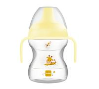 MAM Learn to Drink Cup 190 ml, Tazza bambini 6+ mesi, Neutro | Beccuccio extra-m