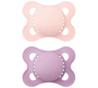 MAM Succhietto per Bimba Original 2-6 Mesi in Silicone con Astuccio, 2 Pezzi