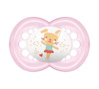 Mam Original 2 Succhietti in Silicone 16+ Mesi Rosa