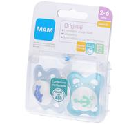 Mam Original 2-6M Caucciu' Confezione Doppia Maschio 1 St