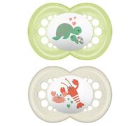 Mam Original 6+ Mesi Succhietto Ortodontico Silicone Neutro Confezione Da 2