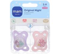 MAM*Succh.Night Sil.2-6m 2pz