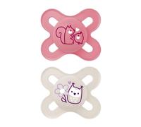 MAM SUCCHIETTO ORIGINAL START 0-2 MESI SILICONE FEMMINA 2 PEZZI