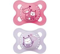 Succhietti original 2-6m silicone bio-circolare conf. doppia rosa/viola - mam