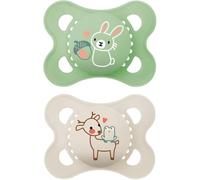 MAM SUCCHIETTO ORIGINAL 2-6 MESI SILICONE NEUTRO 2 PEZZI