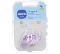 Mam Original Succhietto in Caucciu' Bambina 6+ Mesi 1 pz Succhietti