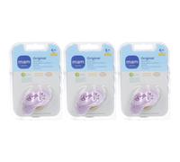 Mam Original Succhietto in Caucciu' Bambina 6+ Mesi 3x1 St