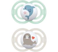 MAM Perfect 6+ months ciuccio Mint/ Grey 2 pz