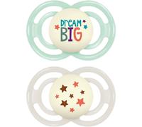 MAM Perfect Night 16+ months ciuccio Mint/ Grey 2 pz