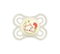 MAM Perfect Night 2-6 Mesi Silicone COLOR_WHITE, 1 succhietto bianco