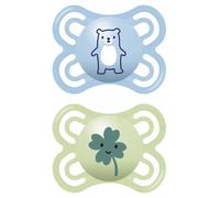 Mam Perfect Succhietto in Silicone 2-6 Mesi Celeste