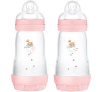 MAM Perfect Star Anti-colic Bottle biberon anticolica 2m+ Pink 2x260 ml