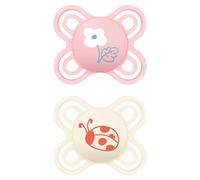 Succhietto perfect start confezione doppia 0-2 mesi - rosa - mam